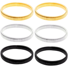 Unisex Shirt Sleeve Holders with Anti-slip Bands for Casual or Formal Wear