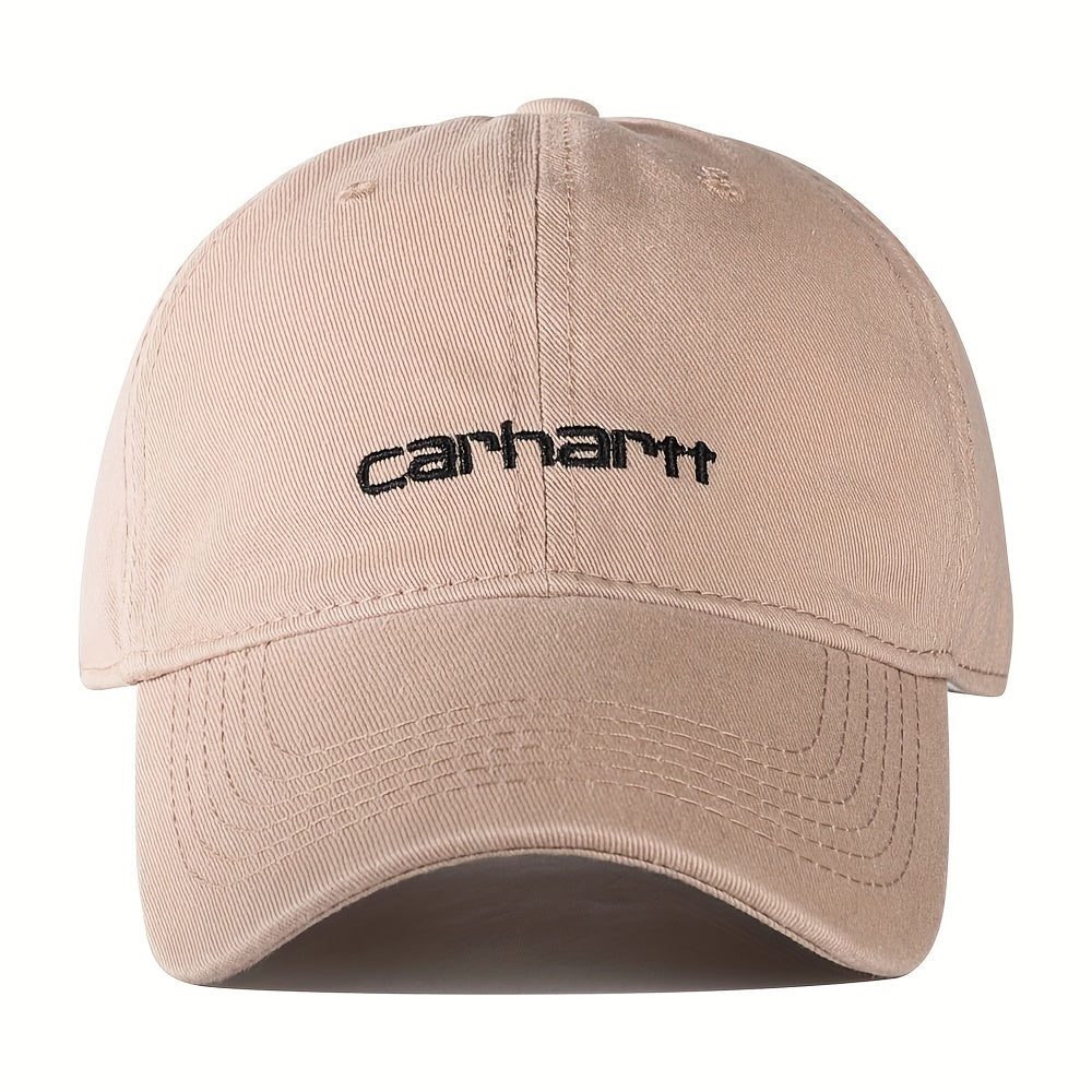 Classic Letter Embroidery Baseball Cap Solid Golf Dad Hats