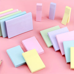 5pcs Pure Office Sticky Note Student Class Cheat Marking Plan Sticky Notes