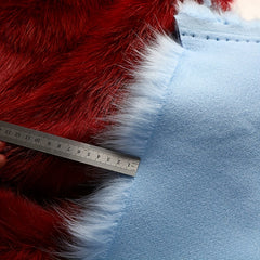 Fox Fur Fabric Fursuit Animal Ears Cotton Doll Clothes Patterned Wool