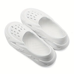 Men's Lightweight Comfy Clogs Hollow Out Non Slip Garden Shoes Summer