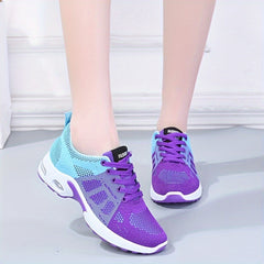 Women's Air Cushion Running Shoes Breathable Athletic Sneakers