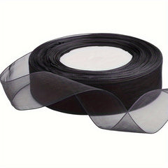 72 Meter Transparent Organza Ribbon For Gift Packaging and Party Decoration