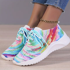 Women's Colorful Running Shoes Comfortable And Breathable Sneakers