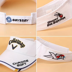 Lightweight Golf Baseball Cap Casual Embroidery Unisex Sun Visor Hat