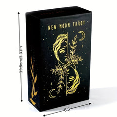 Moon Crescent Tarot Cover - Unveil Night Sky Secrets