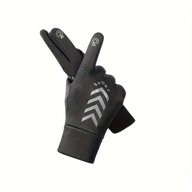 Full Finger Touch Screen Winter Gloves Waterproof Warm Fleece