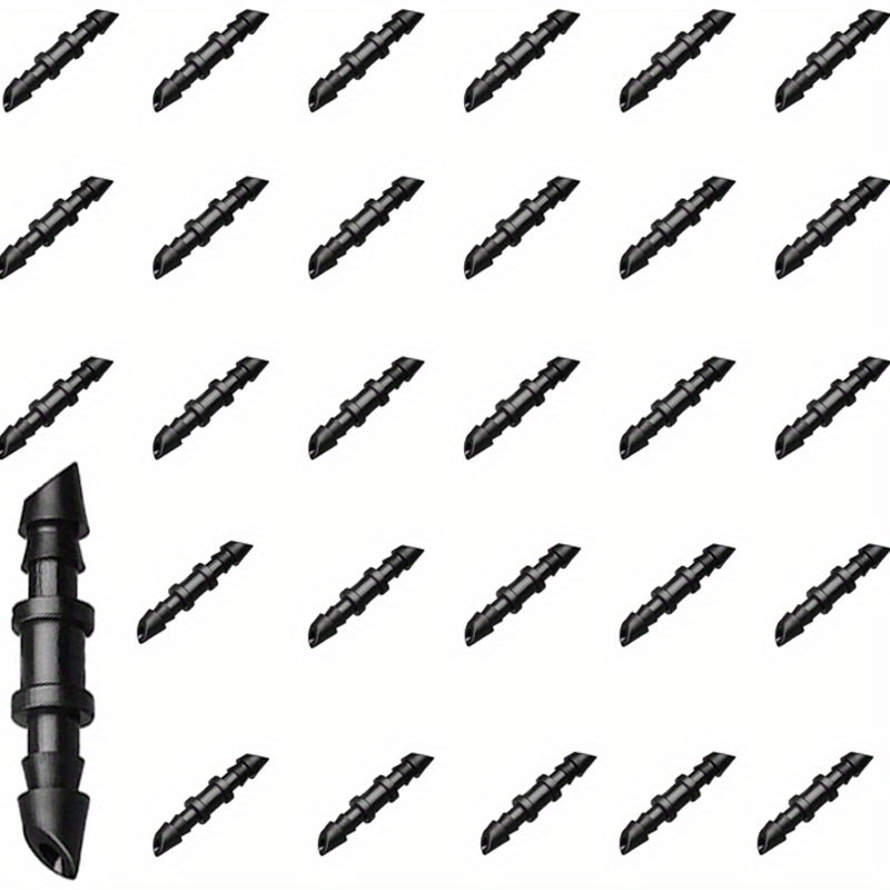 30-50pcs Drip Irrigation Barbed Coupling Fittings - Drip Tubing Irrigation
