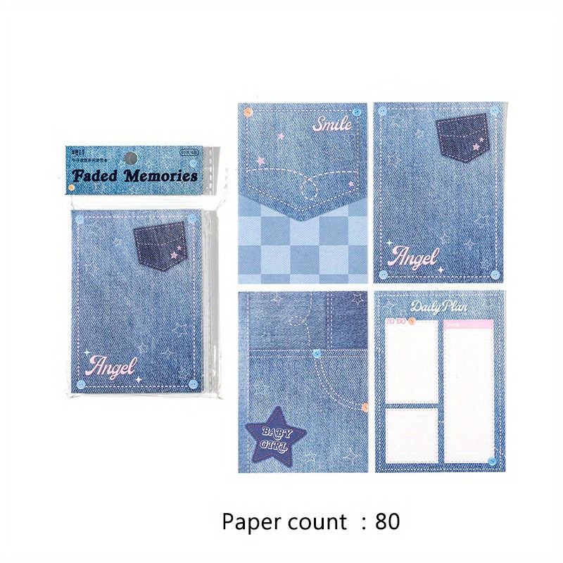 Sweet Cowboy Series Memo Pad Cartoon Small Sticker Memo