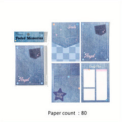Sweet Cowboy Series Memo Pad Cartoon Small Sticker Memo