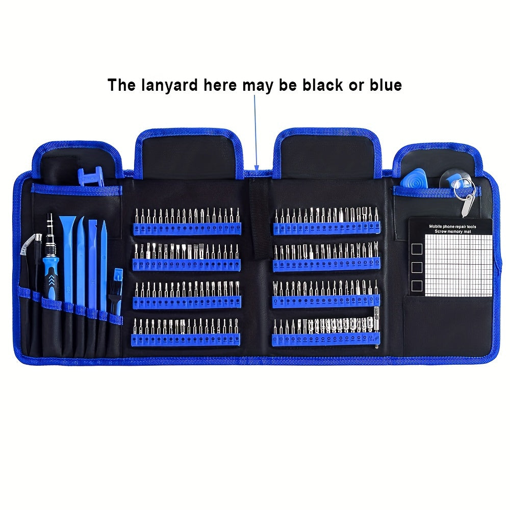 CRV Precision Screwdriver Set 168 Piece for Electronic Repair LCD Screen Remover