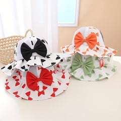 Kids Mesh Fisherman Hat Outdoor Beach Sunshade Bucket Hat