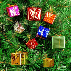 12pcs Christmas Tree Decorations Small Hanging Decorations for Party