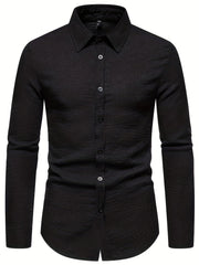 Men's Semi-Formal Long Sleeve Shirt