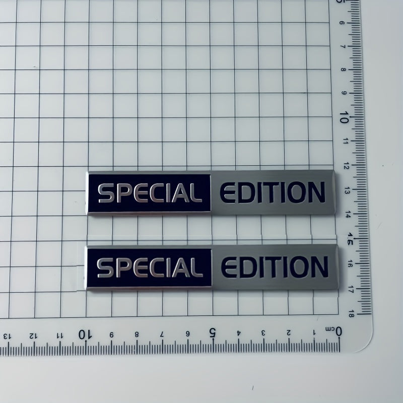 Pair Of SPECIAL EDITION Car Logos Stickers