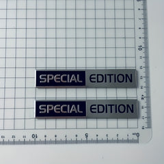 Pair Of SPECIAL EDITION Car Logos Stickers