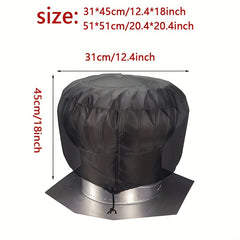 Waterproof Turbine Vent Hood Cover Oxford Cloth Dust Cover