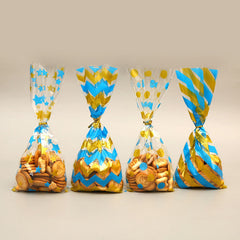 50pcs Polka Dot Gift Bag for Birthday Candy Packaging
