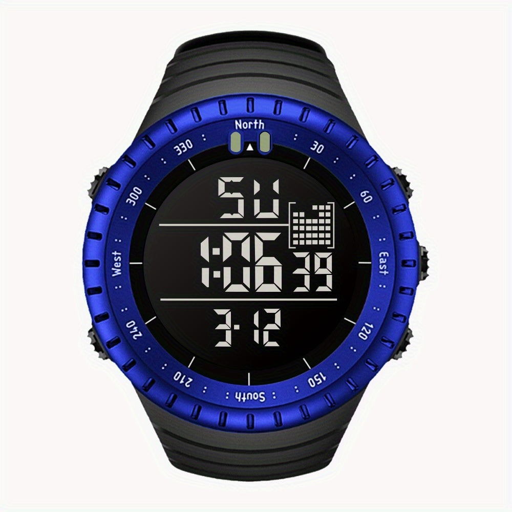 Outdoor Women's Digital Wrist Watch with Big Dial Font Display