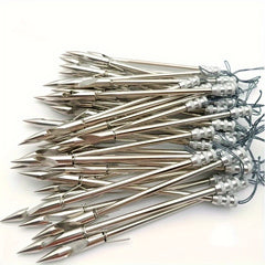 6pcs Fishing Arrow For Slingshot Stainless Steel Arrow Outdoor