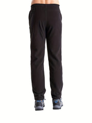 Men's Fleece-Lined Thermal Pants for Outdoor Activities