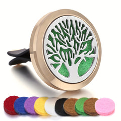 Tree Of Life Car Air Vent Essential Diffuser Clip Aromatherapy