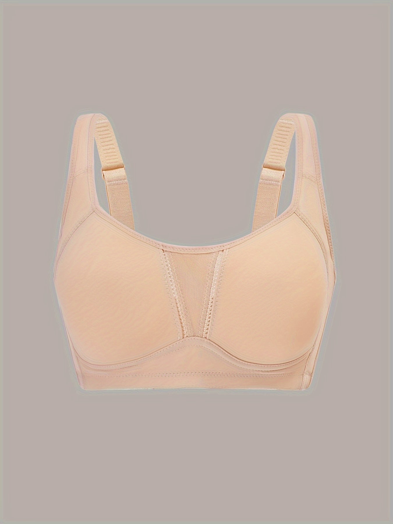Plus Size Bra Women's Plus Full Coverage Wireless Bralette