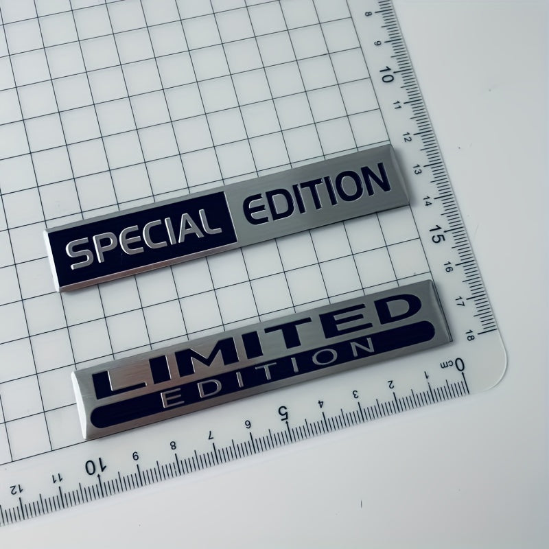 Pair Of SPECIAL EDITION Car Logos Stickers