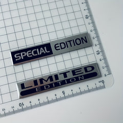 Pair Of SPECIAL EDITION Car Logos Stickers