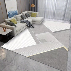 Large Area Rug Modern Crystal Velvet Non-slip Soft Rug