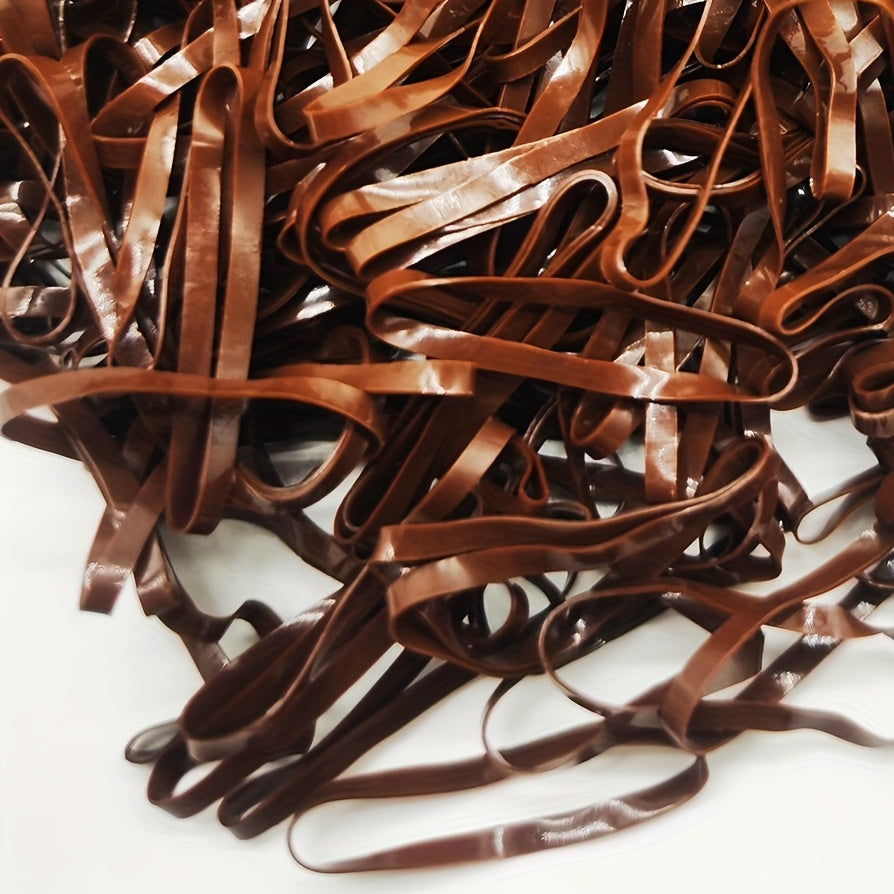 500pcs Brown Hair Bands for Baby Toddler Girls & Kids