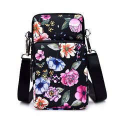 Classic Cell Phone Bag Crossbody Purse Adjustable Strap Zipper