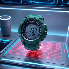 Boys' 8-18 Years Old Waterproof Stopwatch Watch