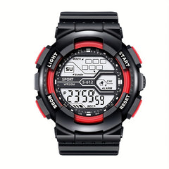 Waterproof Digital Watch for Boys with Luminous Display