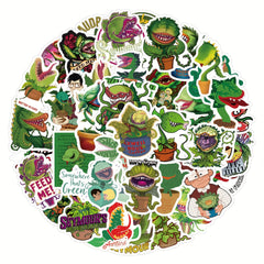 Little Shop Of Horrors Plant Vinyl Waterproof Stickers Decals
