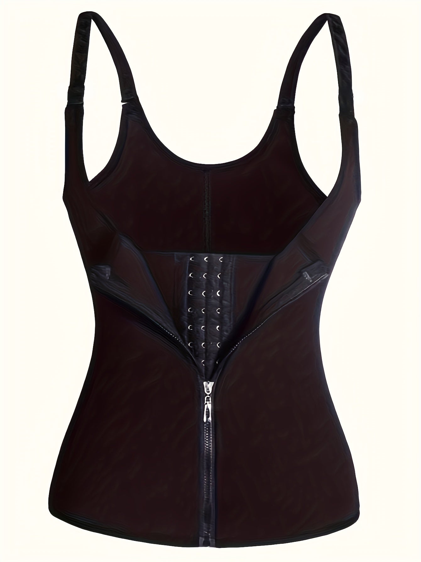 Slimming Cami Top Tummy Control Shaping Zipper Top Women's Lingerie