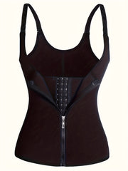 Slimming Cami Top Tummy Control Shaping Zipper Top Women's Lingerie
