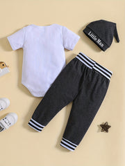 Boys Daddy's Buddy Onesies & Sweatpants Set