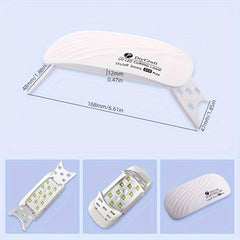 Foldable UV LED Resin Light, 12 Light Source Beads, Fast Curing Machine