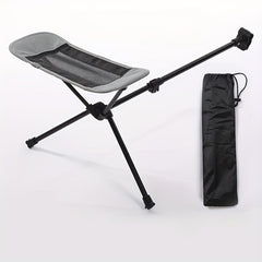 Portable Camping Chair with Footrest and Reclining Swing Feature
