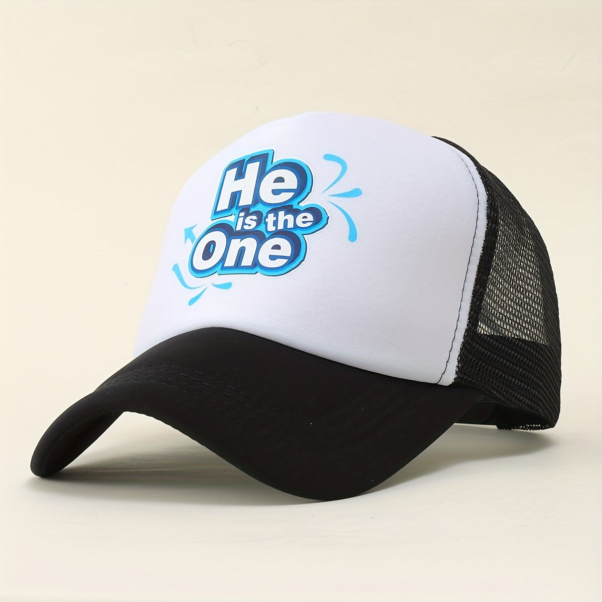 Mesh Trucker Hat Breathable Baseball Cap Adjustable Dad Hat