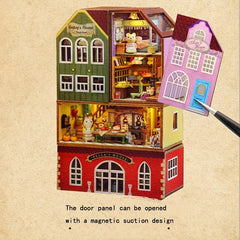 DIY Dollhouse Mini Kit Room Furniture Toy Model Birthday Gift