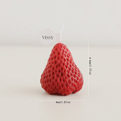 Soybean Strawberry Candles - Perfect Birthday Gift