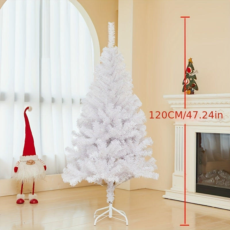PVC Fir Artificial Christmas Tree With Foldable Stand for Home Office