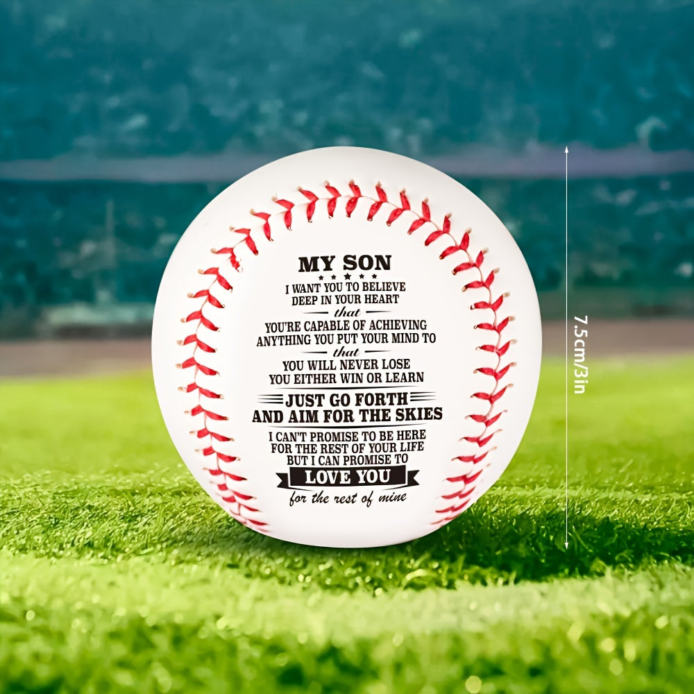 MY SON Baseball Birthday Anniversary Christmas Gift