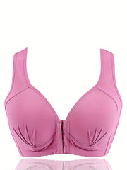 Front Buckle Wireless Bra Comfortable & Push-up Women's Lingerie