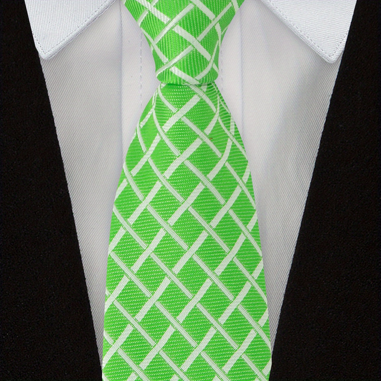 Men's Rainbow Jacquard Tie for Party Business