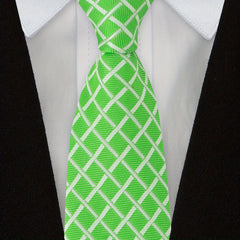 Men's Rainbow Jacquard Tie for Party Business