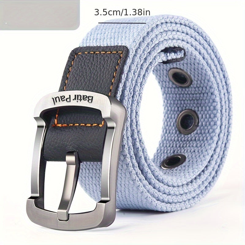 Canvas Belt Military Training Youth Casual Buckle Belt