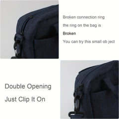 18pcs Metal Zipper Pull Buckle Keychain for Outdoor Camping